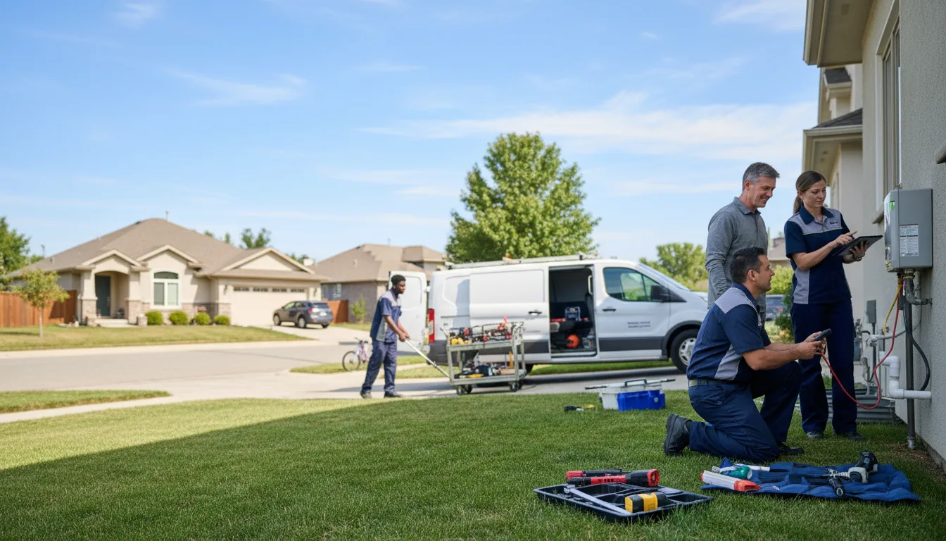 Professional Outdoor Tankless Water Heater Installation in Moscow, TN